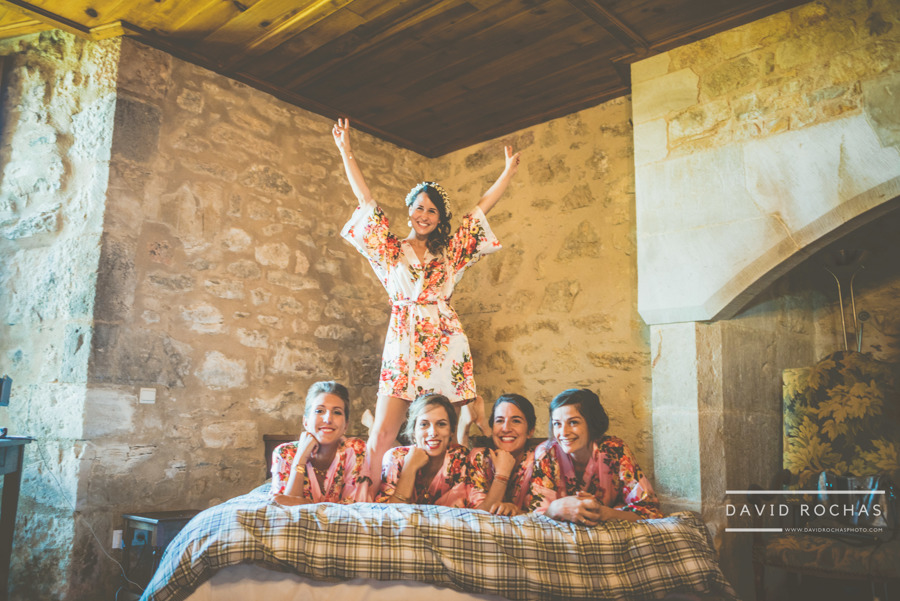 séance photo avec les témoins