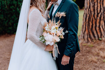 Robe Mariée du Sud et Costume Soulery