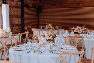 Déco blanc et bois mariage