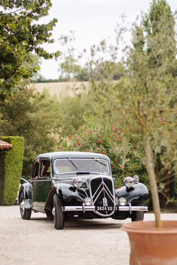 Jolie voiture des mariés